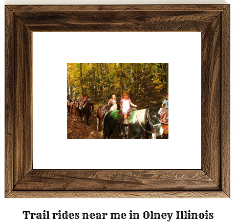 trail rides near me in Olney, Illinois